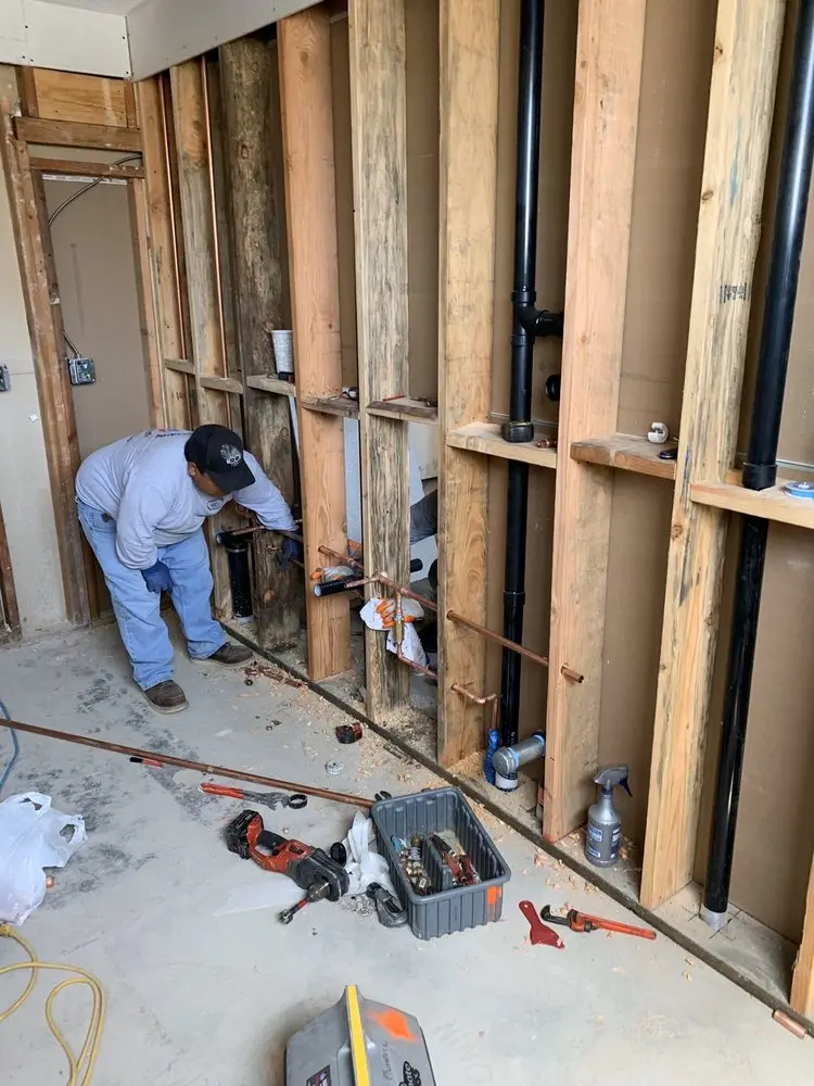 Commercial rough-in plumbing for Commercial Plumbing in Elyria